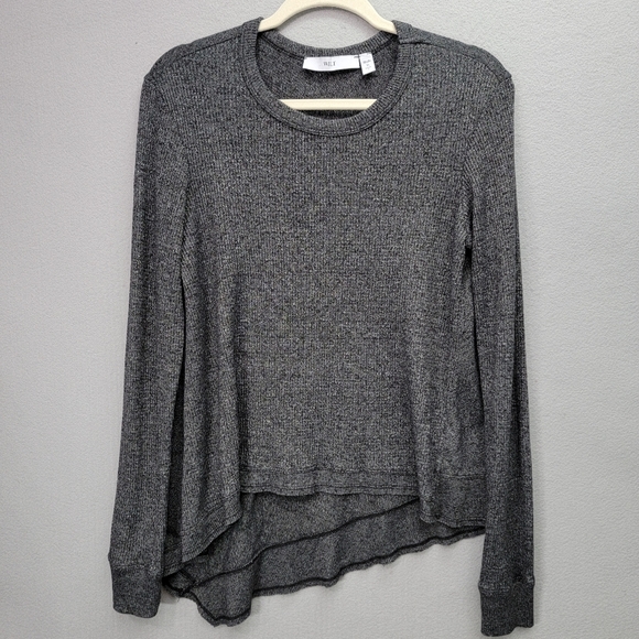 Wilt Tops - WILT THERMAL MIXED SLOUCHY LONG SLEEVE TOP, SIZE S